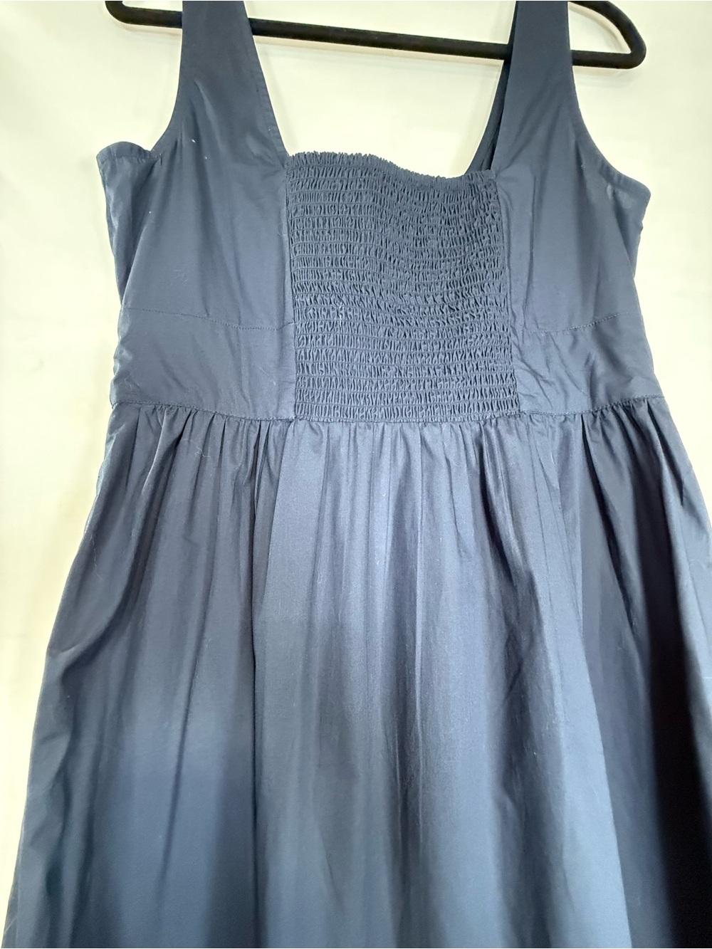 J. Crew Navy Button-Front Midi Dress NWOT - Picture 5 of 16